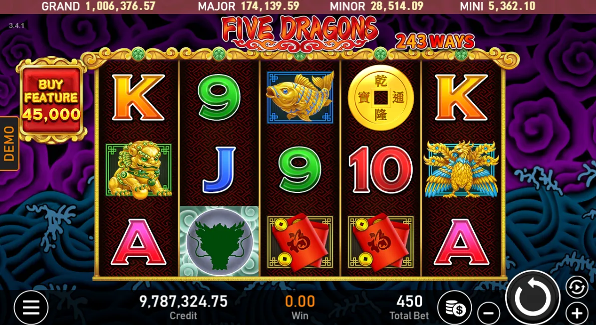 5 Dragons Slot